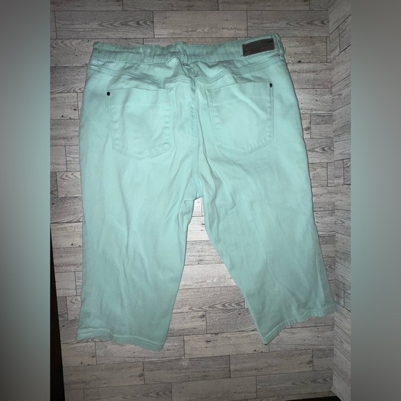 DKNY mint green Bermuda Shorts women’s size 10 - Picture 4 of 6